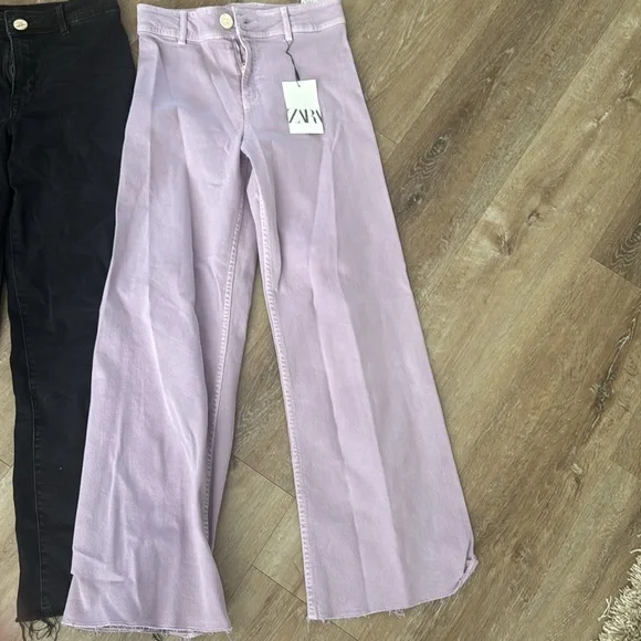 Zara girls high waisted jeans - Picture 3 of 4